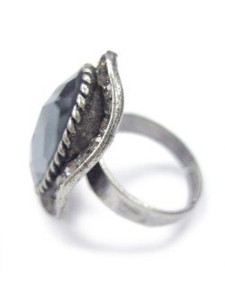 画像2: 【新品】ストーンリング・黒(Ring・Black) RG_178_B128