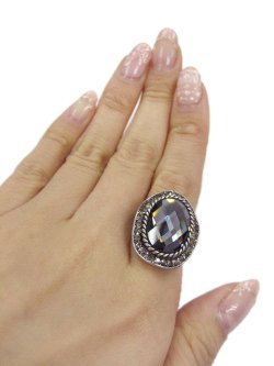 画像7: 【新品】ストーンリング・黒(Ring・Black) RG_178_B128【通信販売専用商品】