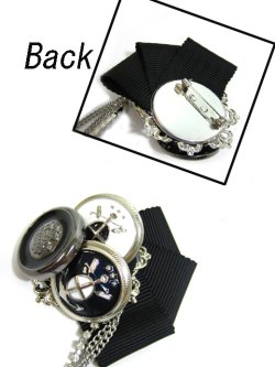 画像2: 【新品】ボタンカスタムブローチ BC_001_B130