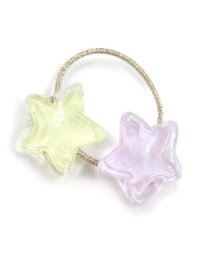 【新品】 ミルキースターヘアゴム (ラベンダー×イエロー) HA_11_B147【通信販売専用商品】