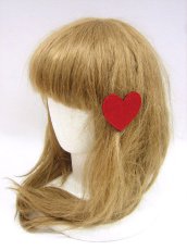 画像3: 【新品】 フェルトハート2WAY (レッド) HA_277_B130【通信販売専用商品】 (3)