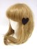 画像3: 【新品】 フェルトハート2WAY (ブラック) HA_278_B130 (3)