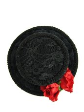 画像3: 【新品】 エレガントローズレースミニハット HA_102_B135【通信販売専用商品】 (3)