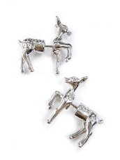画像1: 【新品】 バンビピアス (シルバー) PR_026_B147【通信販売専用商品】 (1)