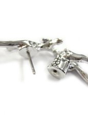 画像2: 【新品】 バンビピアス (シルバー) PR_026_B147【通信販売専用商品】 (2)