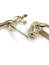 画像2: 【新品】 バンビピアス (ゴールド) PR_027_B147【通信販売専用商品】 (2)