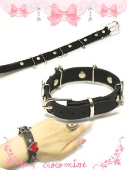 画像2: 【新品】トランプレザーブレスレット　ブラック BR_014_B106