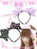 画像3: 【新品】ドットリボンカチューシャ headband(ホワイト) HA_113_B140 (3)