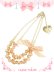 画像1: 【新品】 リボンパールネックレス（ピンク） NE_138_B142 (1)