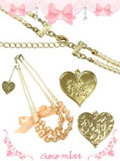 画像2: 【新品】 リボンパールネックレス（ピンク） NE_138_B142【通信販売専用商品】 (2)
