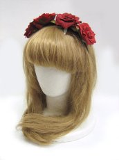 画像1: 【新品】 ROSEカチューシャ HA_089_B144【通信販売専用商品】 (1)