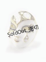 【新品】 ヴェネチアンマスケラリング (ホワイト×ゴールド) RG_119_B84【通信販売専用商品】
