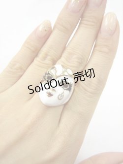 画像5: 【新品】 ヴェネチアンマスケラリング (ホワイト×ゴールド) RG_119_B84【通信販売専用商品】