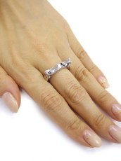 画像4: 【新品】 ネコシルエットリング(シルバー) RG_188_B83【通信販売専用商品】 (4)