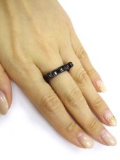 画像4: 【新品】 ネコシルエットリング(ブラック) RG_190_B83【通信販売専用商品】 (4)