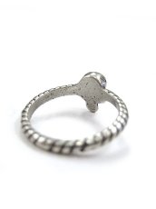画像3: 【新品】 ミニスカルリング(アンティークシルバー) RG_326_B82【通信販売専用商品】 (3)