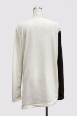 画像2: 【新品】ジップ切替ニットセーター g_tp TP_081_D011【通信販売専用商品】 (2)
