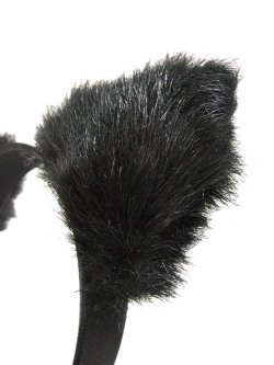 画像3: 【新品】 ねこみみカチューシャ (ブラック×ブラック) HA_182_B147