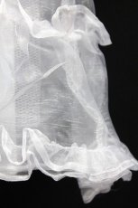 画像3: 【新品】 オーガンジーパニエ (白) GD0004【通信販売専用商品】 (3)
