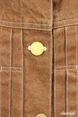 画像2: 【SALE】INGEBORG  /ショートトラッカージャケット O-19-12-30-9-LO-TO-YM-ZT208 O-19-12-30-009-1-TO-LO-L-YM-ZT207 (2)