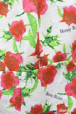画像2: Honey Bunch(買取対象外)  / 薔薇総柄ジャガードワンピース O-20-07-21-036-LO-OP-L-YM-ZT085