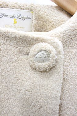 画像2: Franche Lippee / プードルファーノーカラーコート O-20-12-28-185-LO-CO-YM-ZT-C001
