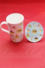 画像1: 【新品】30%off クリストファーヴァイン　スイーツマグカップ ピンクミックスセット cv-007-1【通信販売専用商品】 (1)