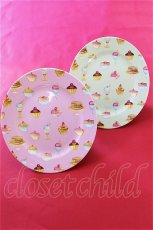 画像1: 【新品】10%off クリストファーヴァイン　ペアケーキプレート a pair of plates cv-010【通信販売専用商品】 (1)
