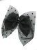画像1: 【新品】ドットチュール2WAYブローチ&ヘアピン(ブラック/ブラック)brooch/hair pin HA_156_B135 (1)
