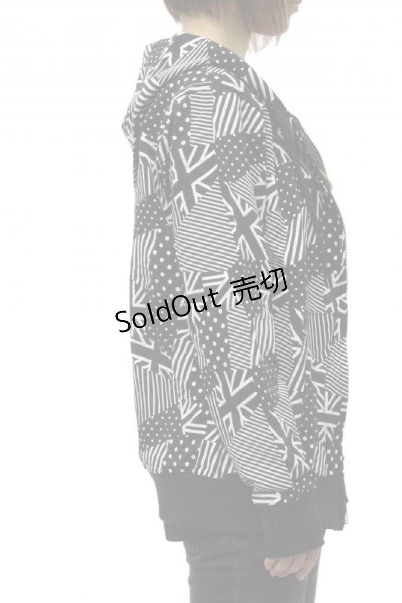 画像2: 【新品】総柄パーカ(parka) g_tp TP_064_D007【通信販売専用商品】 (2)
