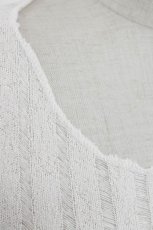 画像4: 【新品】メッシュニットカットソー 白 TP_102_D016【通信販売専用商品】 (4)