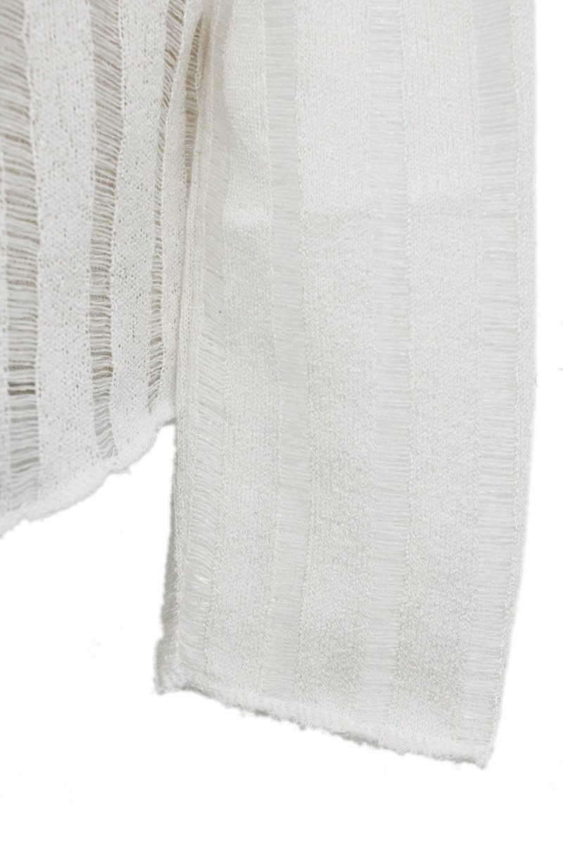 画像5: 【新品】メッシュニットカットソー 白 TP_102_D016【通信販売専用商品】 (5)