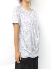 画像1: 【新品】ドレープ半袖カットソー(白) g_tp TP_105_D016【通信販売専用商品】 (1)