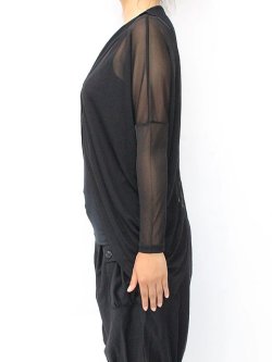 画像3: 【新品】シフォン切替カットソー g_tp TP_048_D005【通信販売専用商品】