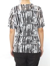 画像3: 【新品】総柄ドレープカットソー g_tp TP_024_D003【通信販売専用商品】 (3)