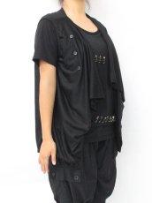 画像1: 【新品】ドレープベスト g_tp TP_100_D016【通信販売専用商品】 (1)