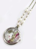 【新品】時計の中のWonderLandネックレス(necklace) NE_46_B96