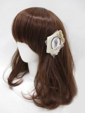 画像3: 【新品】チュール重ね2Wayブローチ&ヘアクリップ（時計ウサギ） HA_071_B130【通信販売専用商品】 (3)