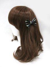 画像3: 【新品】 レジメンタルリボン2Way(ネイビー×グリーン) HA_210_B148【通信販売専用商品】 (3)