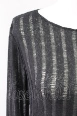 画像3: 【新品】メッシュニットカットソー 黒 TP_110_D018【通信販売専用商品】 (3)