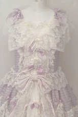 画像2: BABY,THE STARS SHINE BRIGHT  / Wisteria Princess〜煌めく窓辺のウィステリア〜ジャンパースカートドレス O-23-04-29-070-1-OP-BA-L-NS-ZT345 (2)