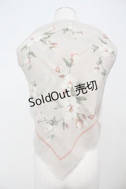 画像1: INGEBORG  / 花柄大判ストール I-24-04-07-054-1-ZA-LO-L-HD-ZT169