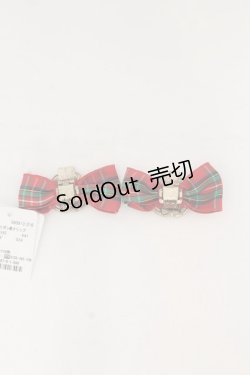 画像2: axes femme / クラウン×リボン靴クリップ  アカ×イエロー O-24-07-08-048-AX-ZA-IG-ZT208-F004