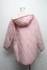 画像2: PINK HOUSE / フィーデットキルティングハーフコート  ピンク S-24-11-29-038-LO-CO-AS-ZTC007 (2)