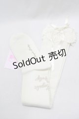 Angelic Pretty / プリンセスロゴオーバーニー  アイボリー H-25-01-24-033-AP-ZA-NS-ZH