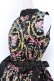 画像2: JESUS DIAMANTE / アントーニアワンピース 40 アントーニア柄マリーブラック O-25-03-12-012-JE-OP-OW-OS (2)