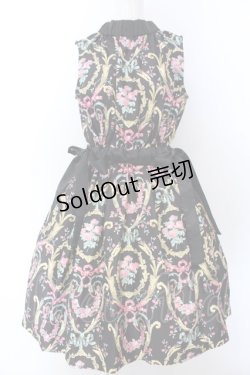 画像1: JESUS DIAMANTE / アントーニアワンピース 40 アントーニア柄マリーブラック O-25-03-12-012-JE-OP-OW-OS