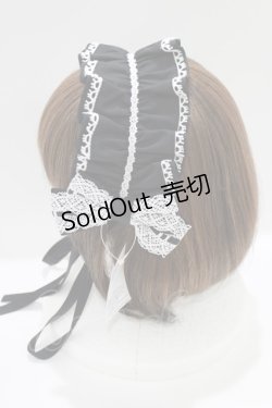 画像2: metamorphose / 木漏れ日のトロイメライ ヘッドドレス  ブラック H-25-03-20-073-ME-AC-NS-ZH