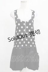 PEACE NOW / ドット切替コンビネゾン M 黒 H-25-03-21-042-PU-OP-KB-ZH