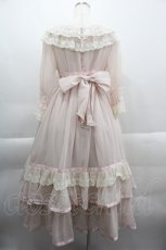 画像2: BABY,THE STARS SHINE BRIGHT / St.Cathedral Lilyロングワンピース  ピンク I-25-03-29-057-BA-OP-HD-ZI (2)